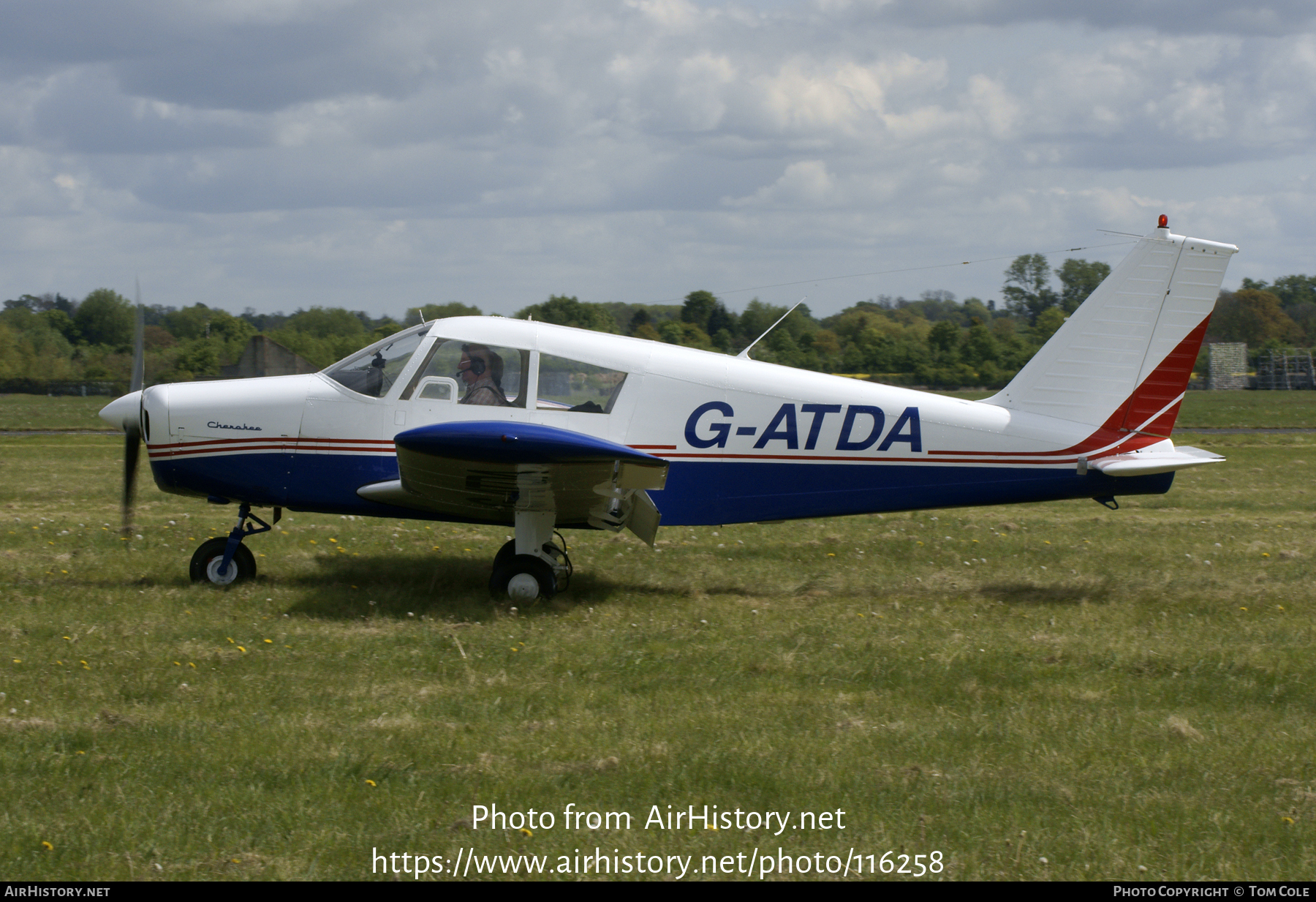 Aircraft Photo of G-ATDA | Piper PA-28-160 Cherokee | AirHistory.net #116258