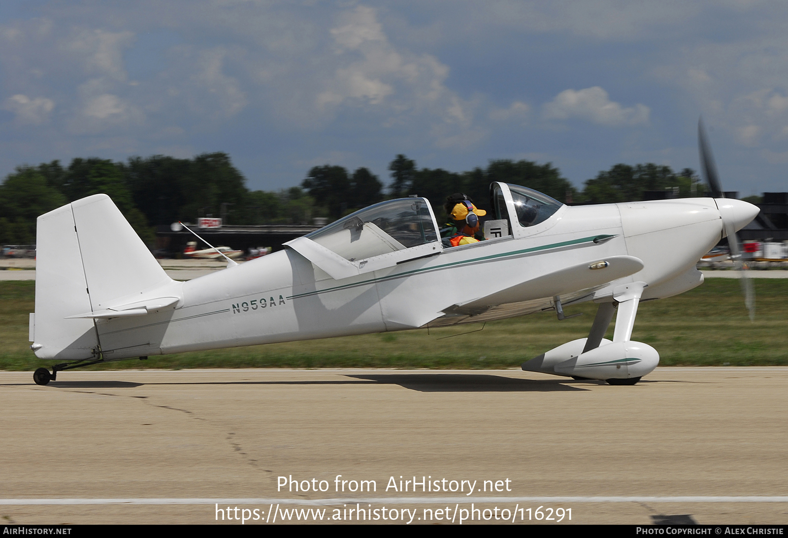 Aircraft Photo of N959AA | Van's RV-6 | AirHistory.net #116291