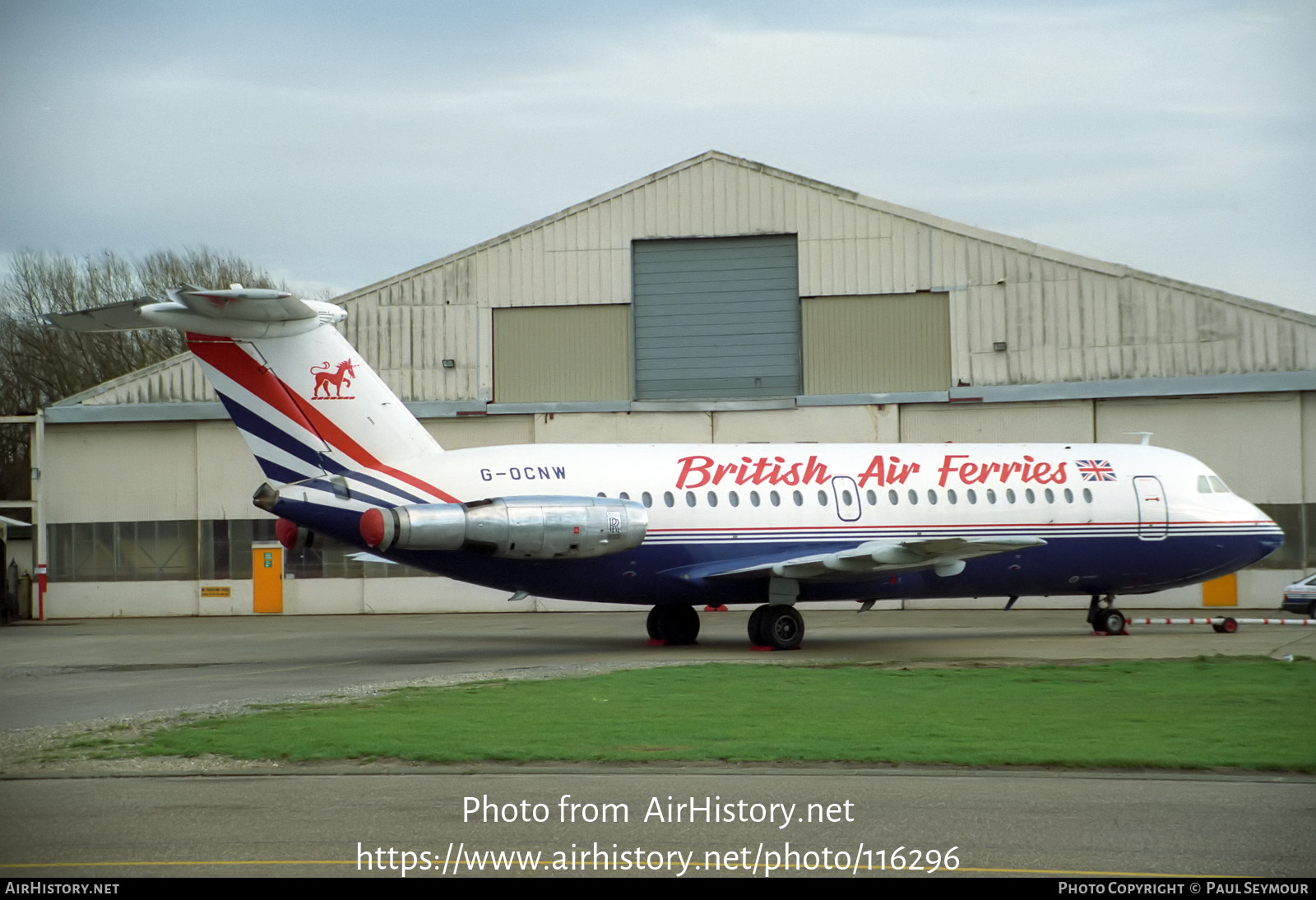 Aircraft Photo of G-OCNW | BAC 111-201AC One-Eleven | British Air Ferries - BAF | AirHistory.net #116296