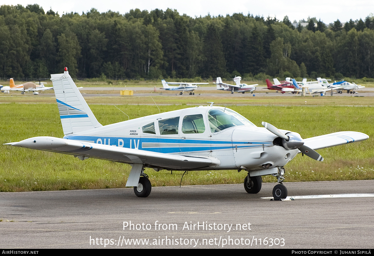 Aircraft Photo of OH-PJV | Piper PA-28R-200 Cherokee Arrow | AirHistory.net #116303