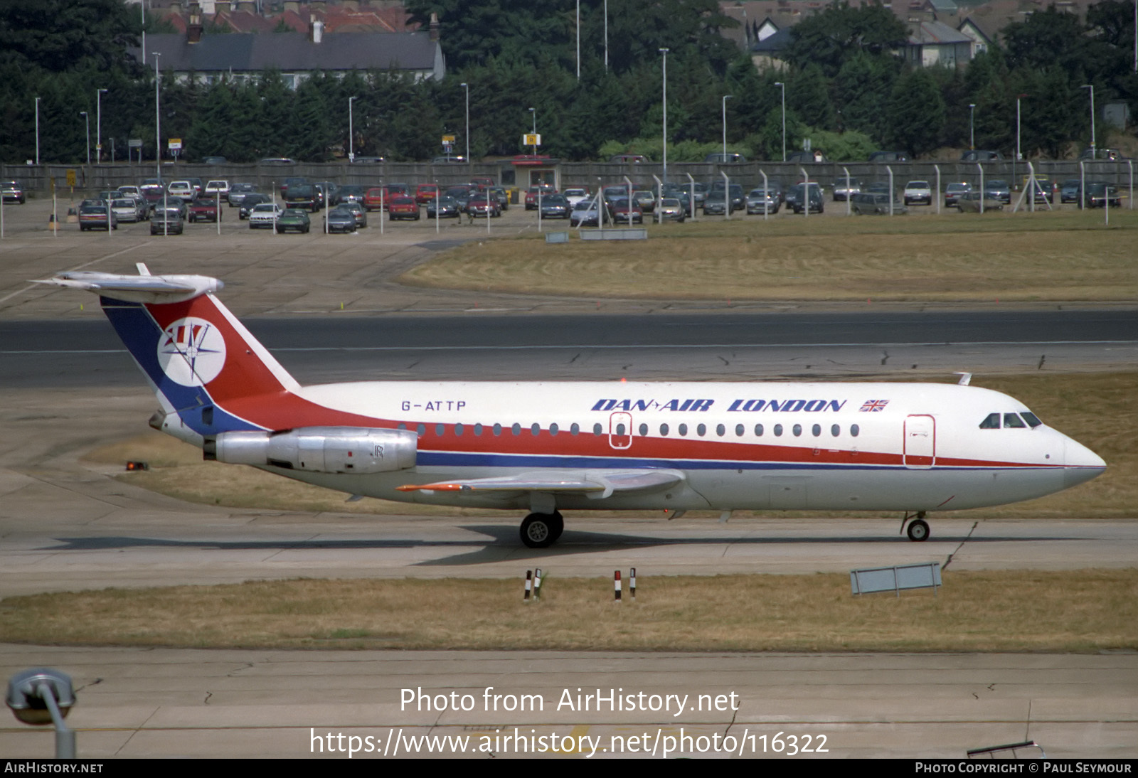 Aircraft Photo of G-ATTP | BAC 111-207AJ One-Eleven | Dan-Air London | AirHistory.net #116322