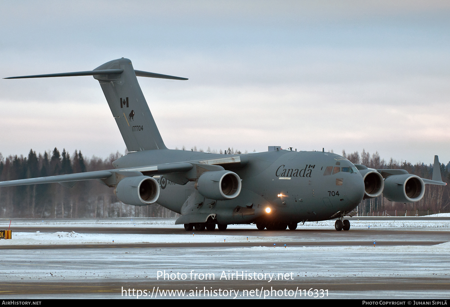 Aircraft Photo of 177704 | Boeing CC-177 Globemaster III (C-17A) | Canada - Air Force | AirHistory.net #116331