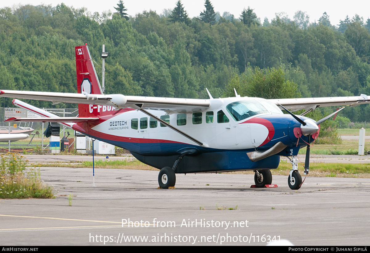 Aircraft Photo of C-FBOA | Cessna 208B Grand Caravan | Geotech Airborne Surveys | AirHistory.net #116341