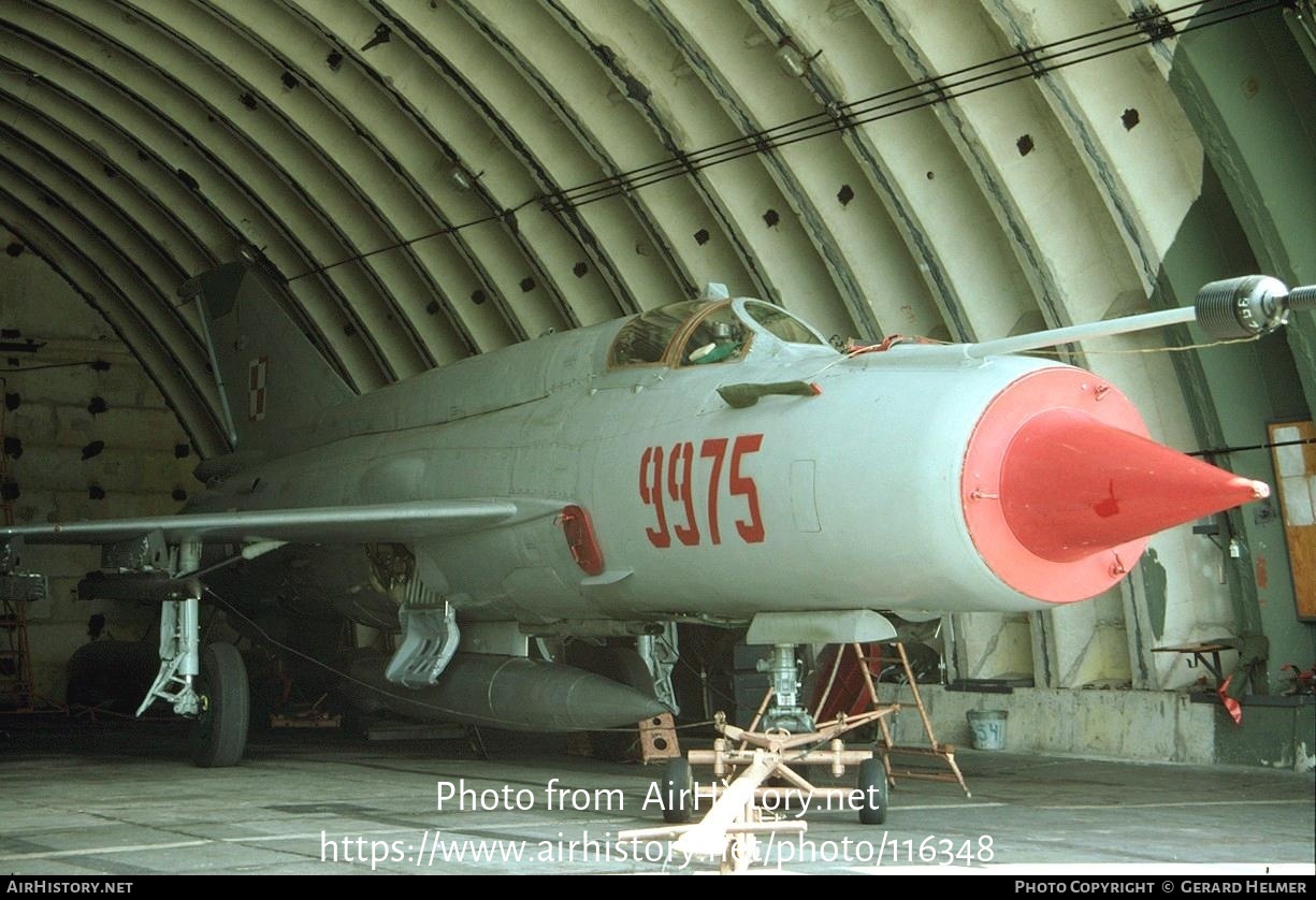 Aircraft Photo of 9975 | Mikoyan-Gurevich MiG-21bis | Poland - Air Force | AirHistory.net #116348