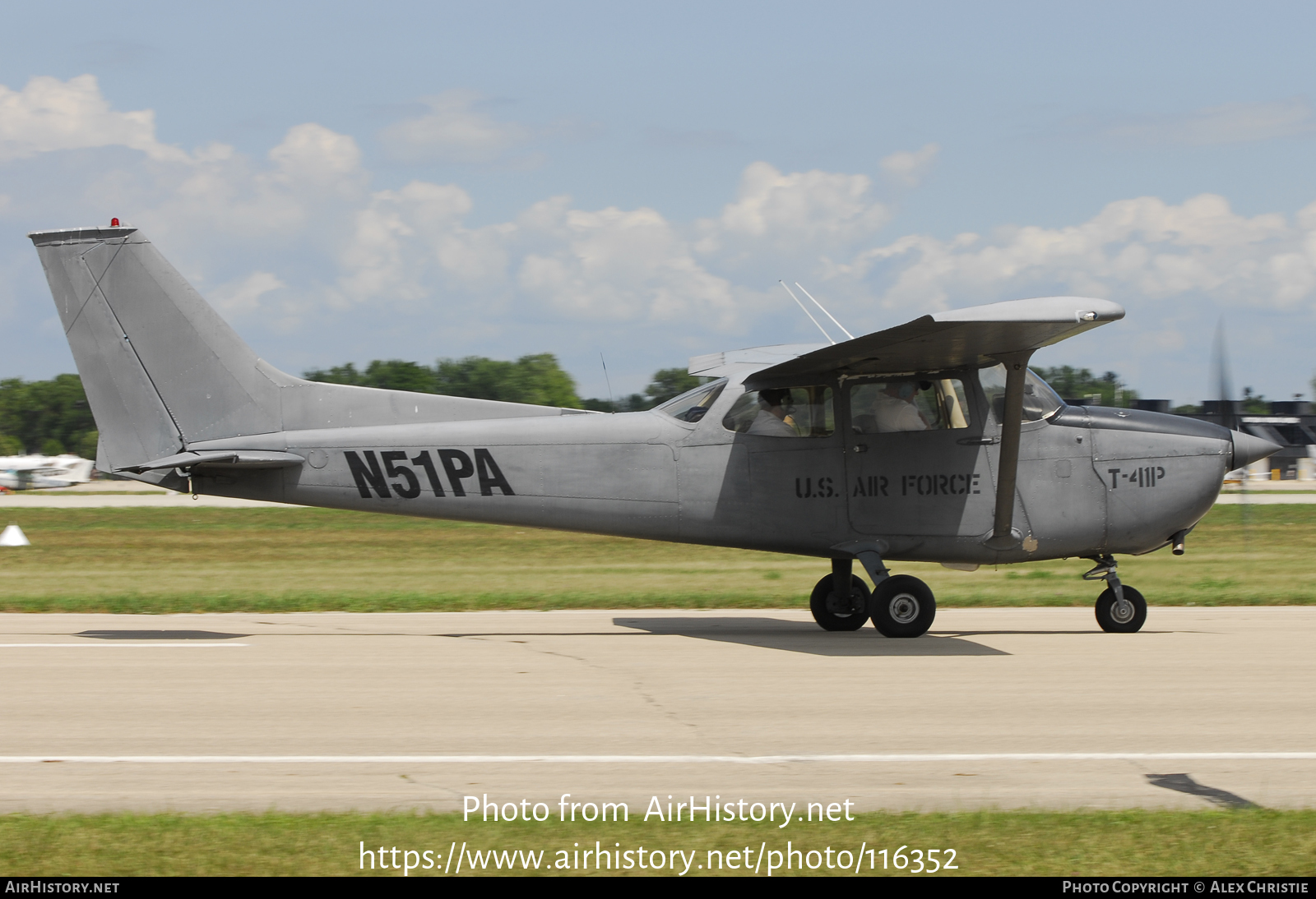 Aircraft Photo of N51PA | Cessna 172M Skyhawk | USA - Air Force | AirHistory.net #116352