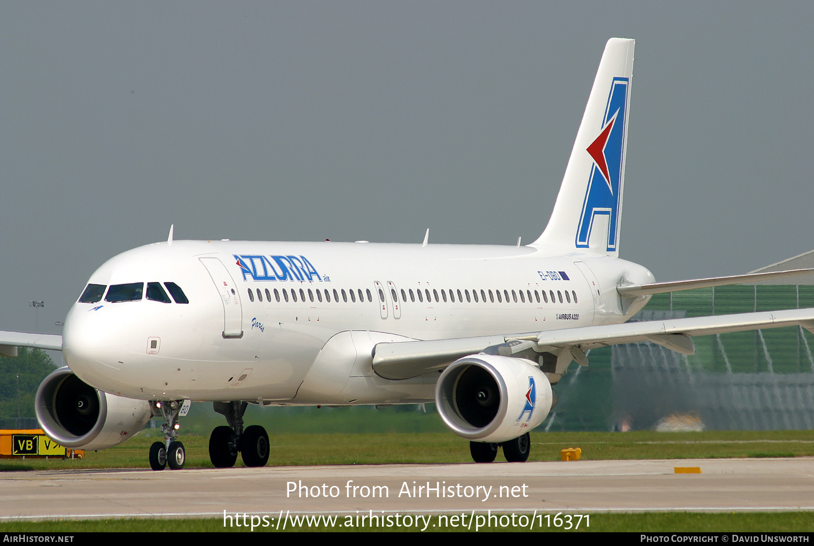 Aircraft Photo of EI-DBD | Airbus A320-214 | Azzurra Air | AirHistory.net #116371