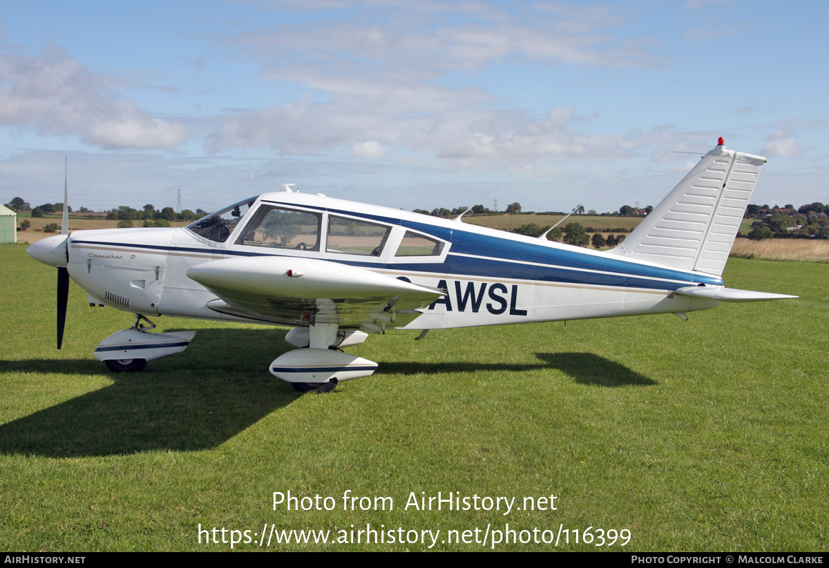 Aircraft Photo of G-AWSL | Piper PA-28-180 Cherokee D | AirHistory.net #116399