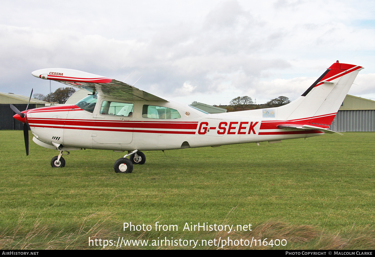 Aircraft Photo of G-SEEK | Cessna T210N Turbo Centurion | AirHistory.net #116400