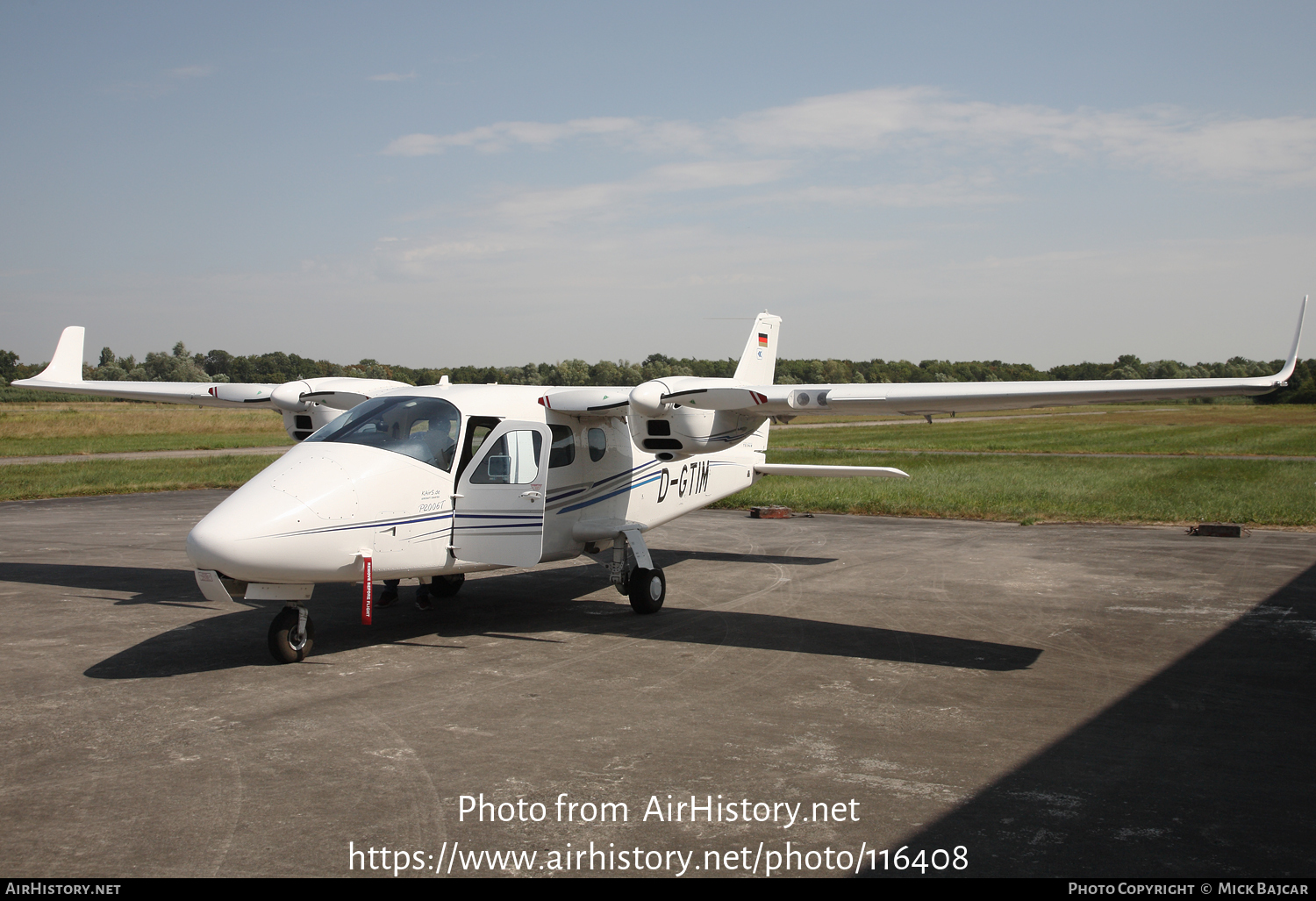 Aircraft Photo of D-GTIM | Tecnam P-2006T | AirHistory.net #116408