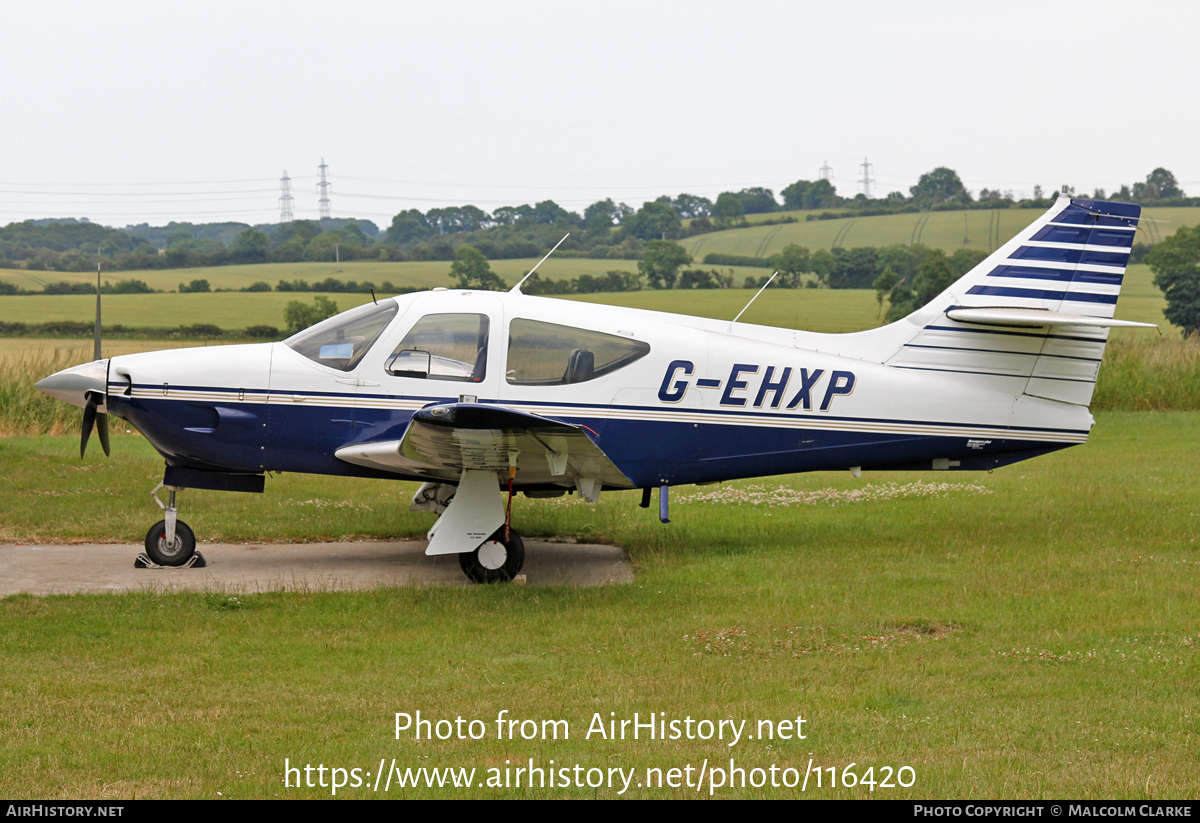 Aircraft Photo of G-EHXP | Rockwell Commander 112A | AirHistory.net #116420