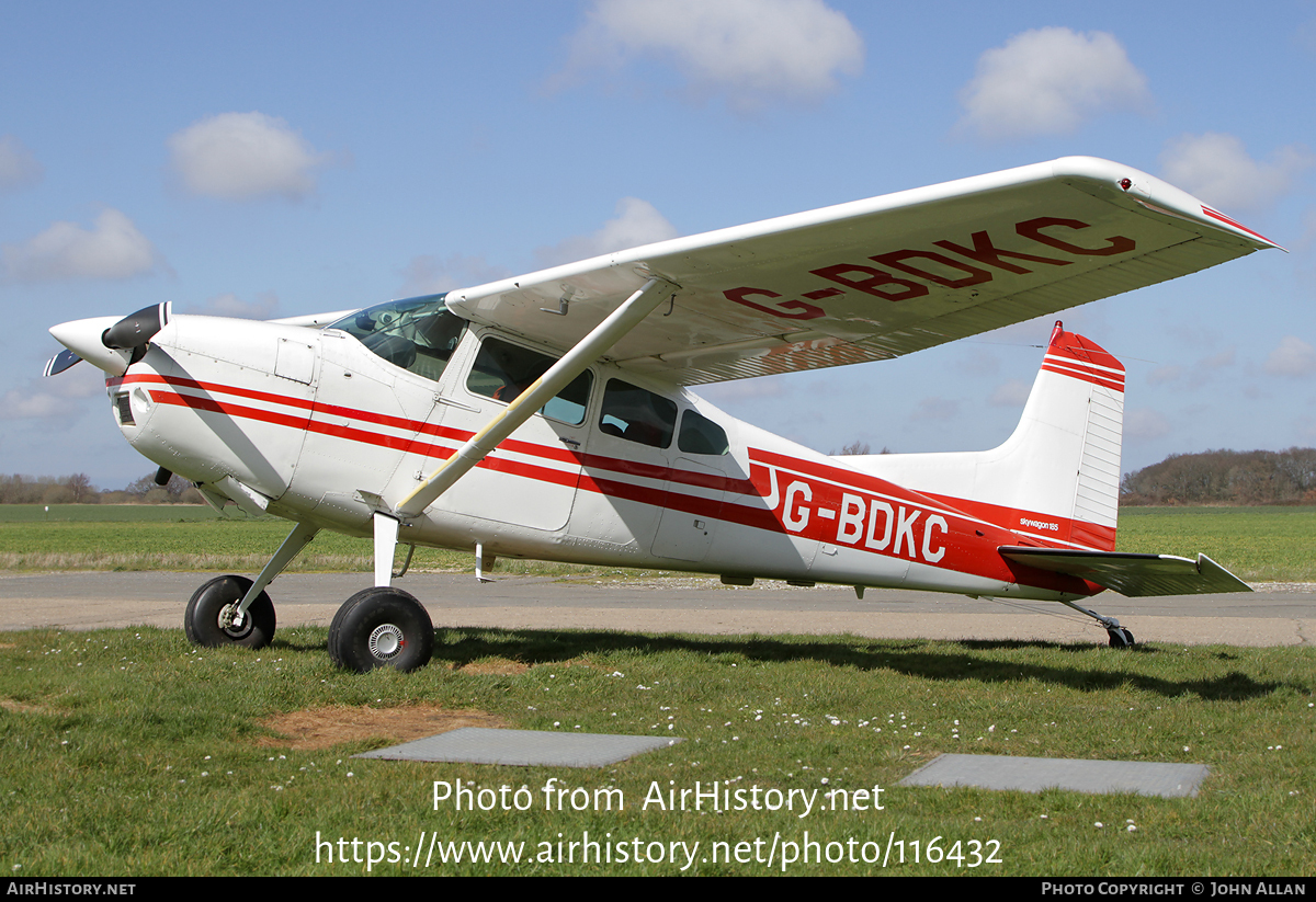 Aircraft Photo of G-BDKC | Cessna A185F Skywagon 185 | AirHistory.net #116432