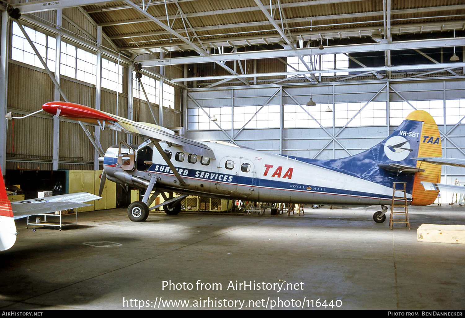 Aircraft Photo of VH-SBT | De Havilland Canada DHC-3 Otter | TAA Sunbird Services | AirHistory.net #116440