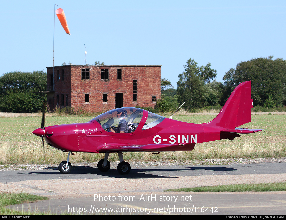 Aircraft Photo of G-SINN | Evektor-Aerotechnik EV-97 EuroStar SL | AirHistory.net #116442