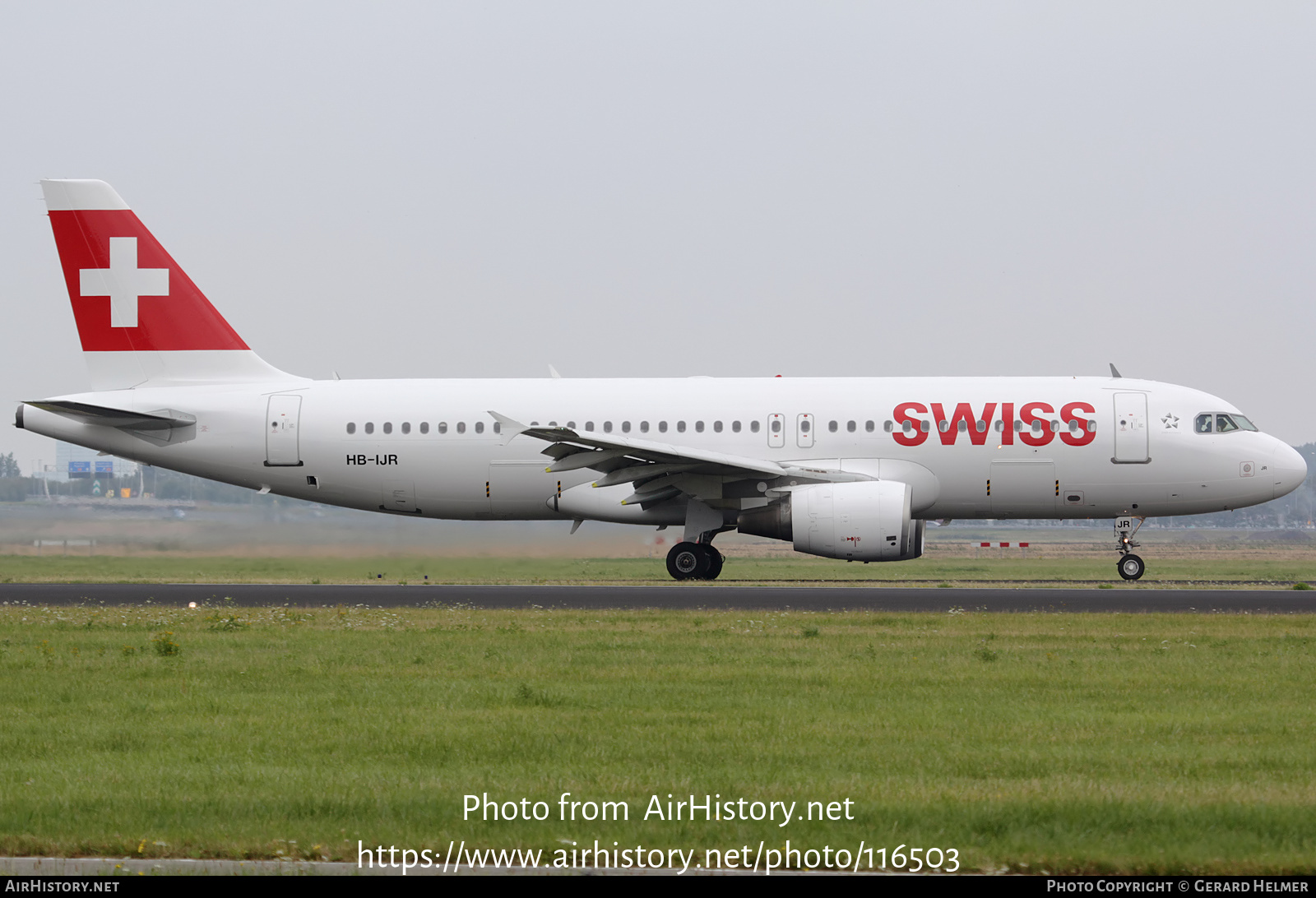 Aircraft Photo of HB-IJR | Airbus A320-214 | Swiss International Air Lines | AirHistory.net #116503