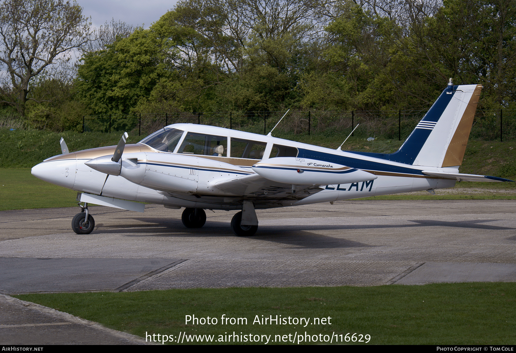 Aircraft Photo of G-ELAM | Piper PA-30 Twin Comanche | AirHistory.net #116629