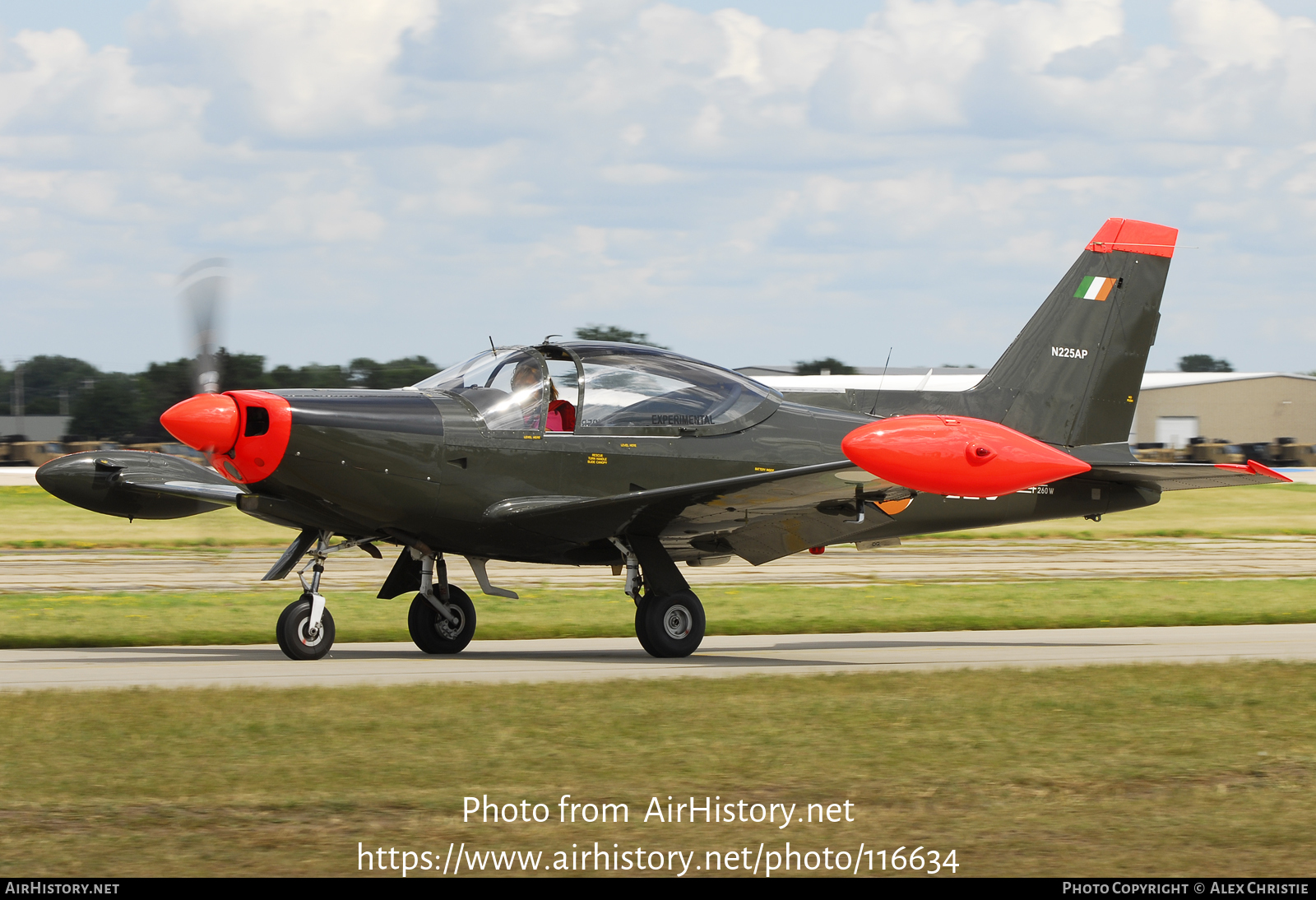 Aircraft Photo of N225AP | SIAI-Marchetti SF-260W Genet | Ireland - Air Force | AirHistory.net #116634