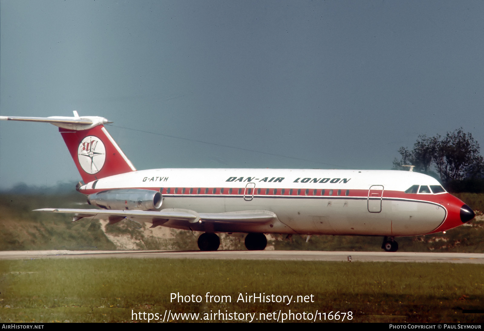 Aircraft Photo of G-ATVH | BAC 111-207AJ One-Eleven | Dan-Air London | AirHistory.net #116678