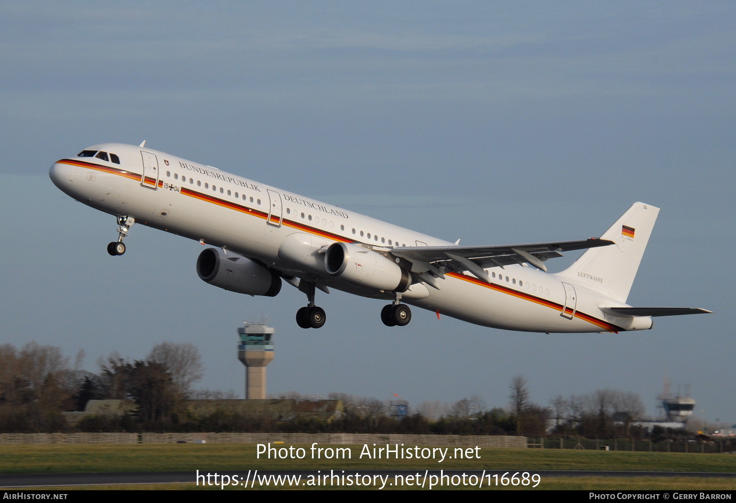 Aircraft Photo of 1504 | Airbus A321-231 | Germany - Air Force | AirHistory.net #116689