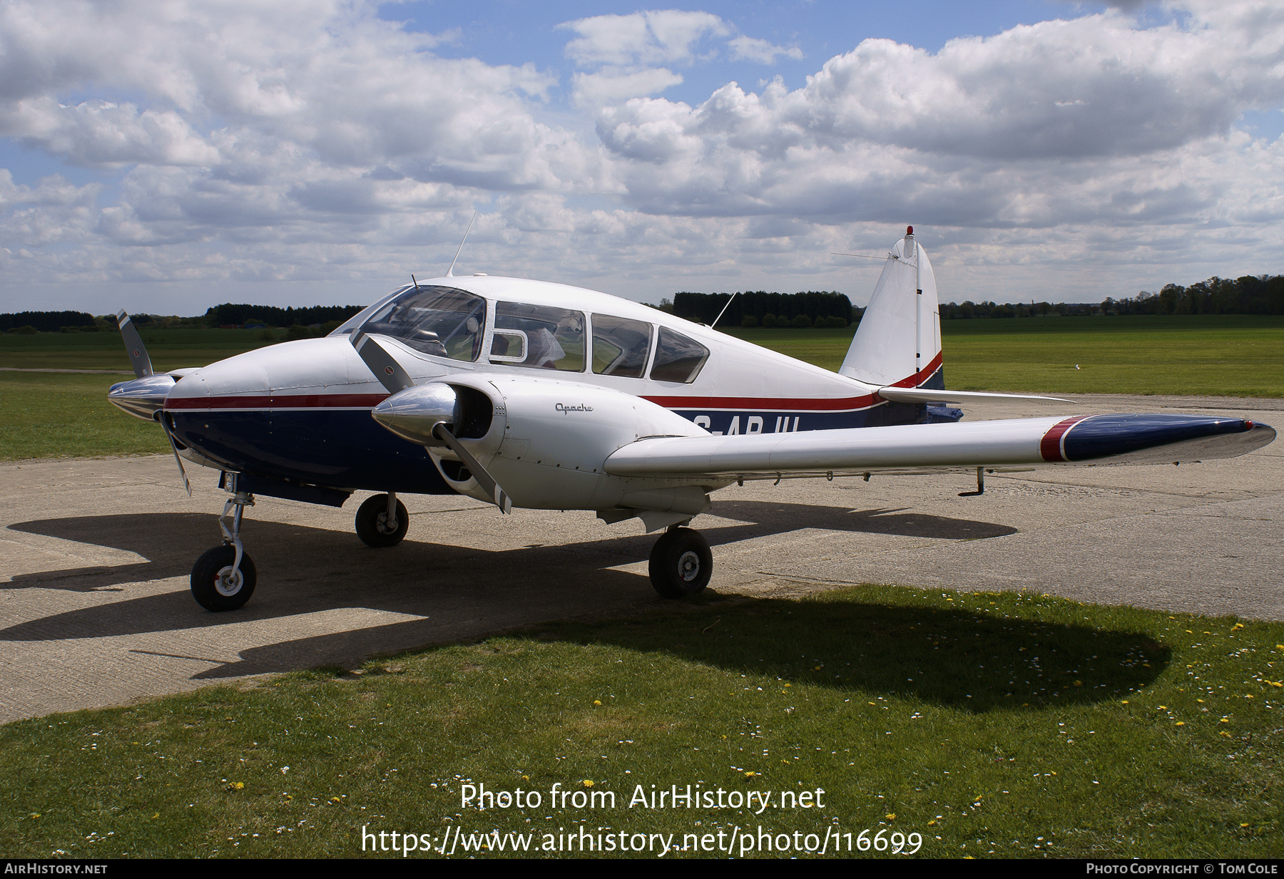 Aircraft Photo of G-ARJU | Piper PA-23-160 Apache G | AirHistory.net #116699