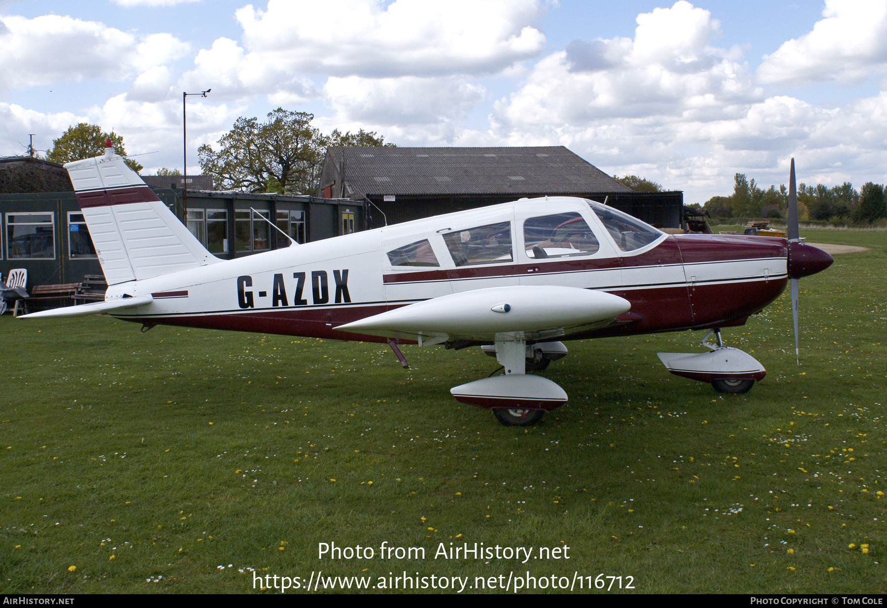 Aircraft Photo of G-AZDX | Piper PA-28-180 Cherokee Archer | AirHistory.net #116712