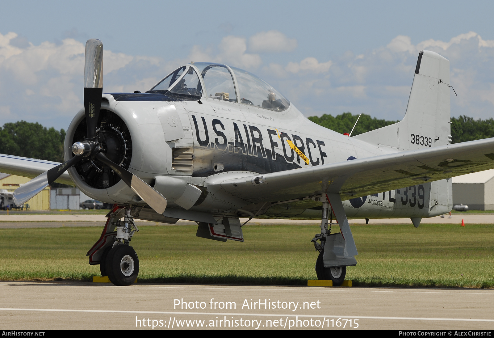 Aircraft Photo of N28XT / X28XT / 138339 | North American T-28B Trojan | USA - Air Force | AirHistory.net #116715