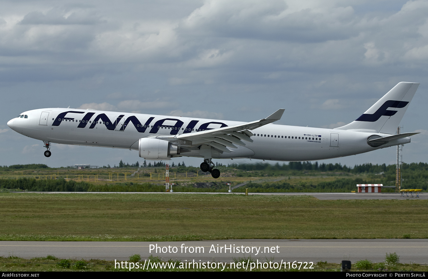 Aircraft Photo of OH-LTP | Airbus A330-302 | Finnair | AirHistory.net #116722