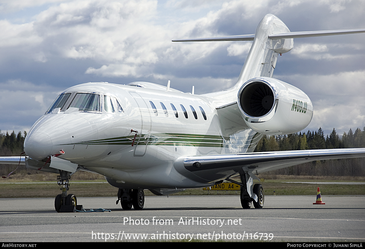 Aircraft Photo of N400JD | Cessna 750 Citation X | AirHistory.net #116739