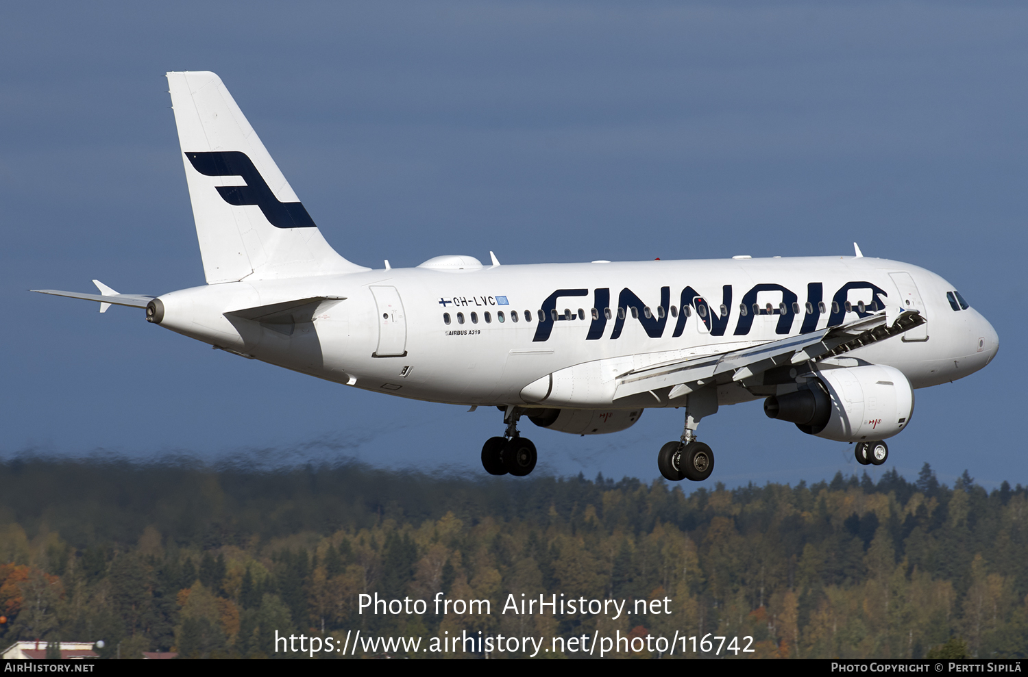 Aircraft Photo of OH-LVC | Airbus A319-112 | Finnair | AirHistory.net #116742