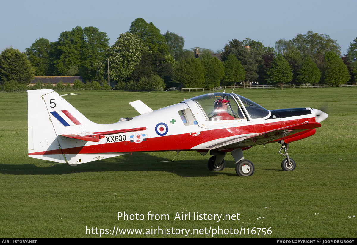 Aircraft Photo of G-SIJW / XX630 | Scottish Aviation Bulldog 120/121 | UK - Air Force | AirHistory.net #116756