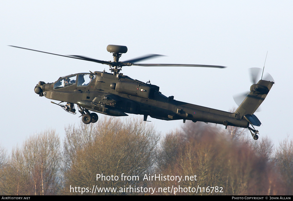 Aircraft Photo of ZJ220 | Westland WAH-64D Longbow Apache AH1 | UK - Army | AirHistory.net #116782