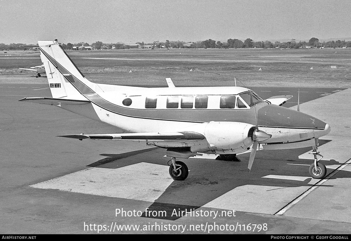 Aircraft Photo of VH-MWI | Beech 70 Queen Air | AirHistory.net #116798