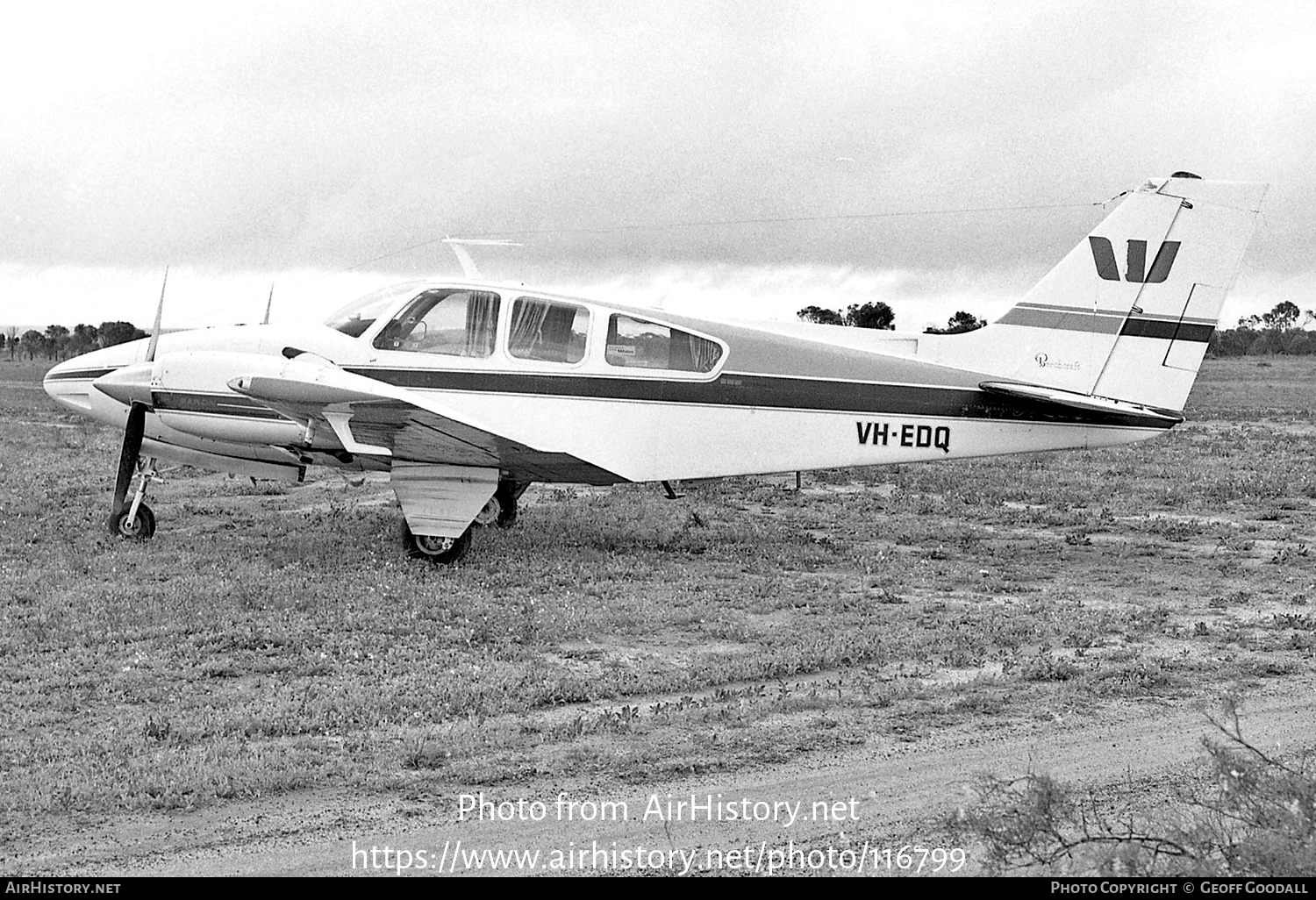 Aircraft Photo of VH-EDQ | Beech E55 Baron | AirHistory.net #116799