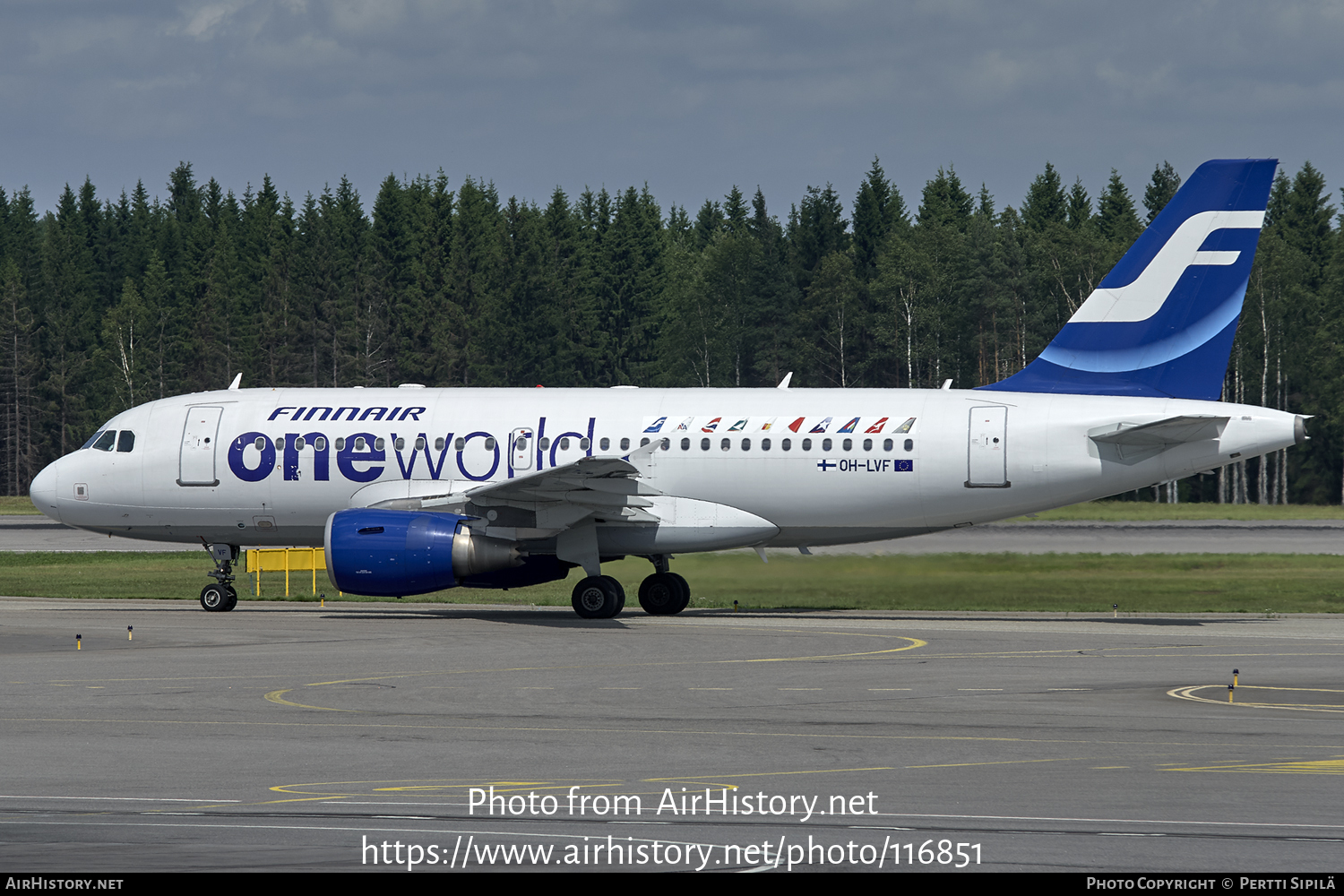 Aircraft Photo of OH-LVF | Airbus A319-112 | Finnair | AirHistory.net #116851