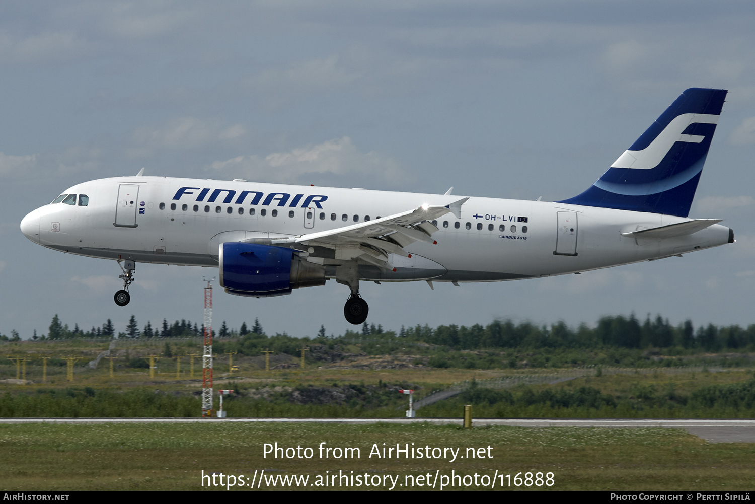 Aircraft Photo of OH-LVI | Airbus A319-112 | Finnair | AirHistory.net #116888