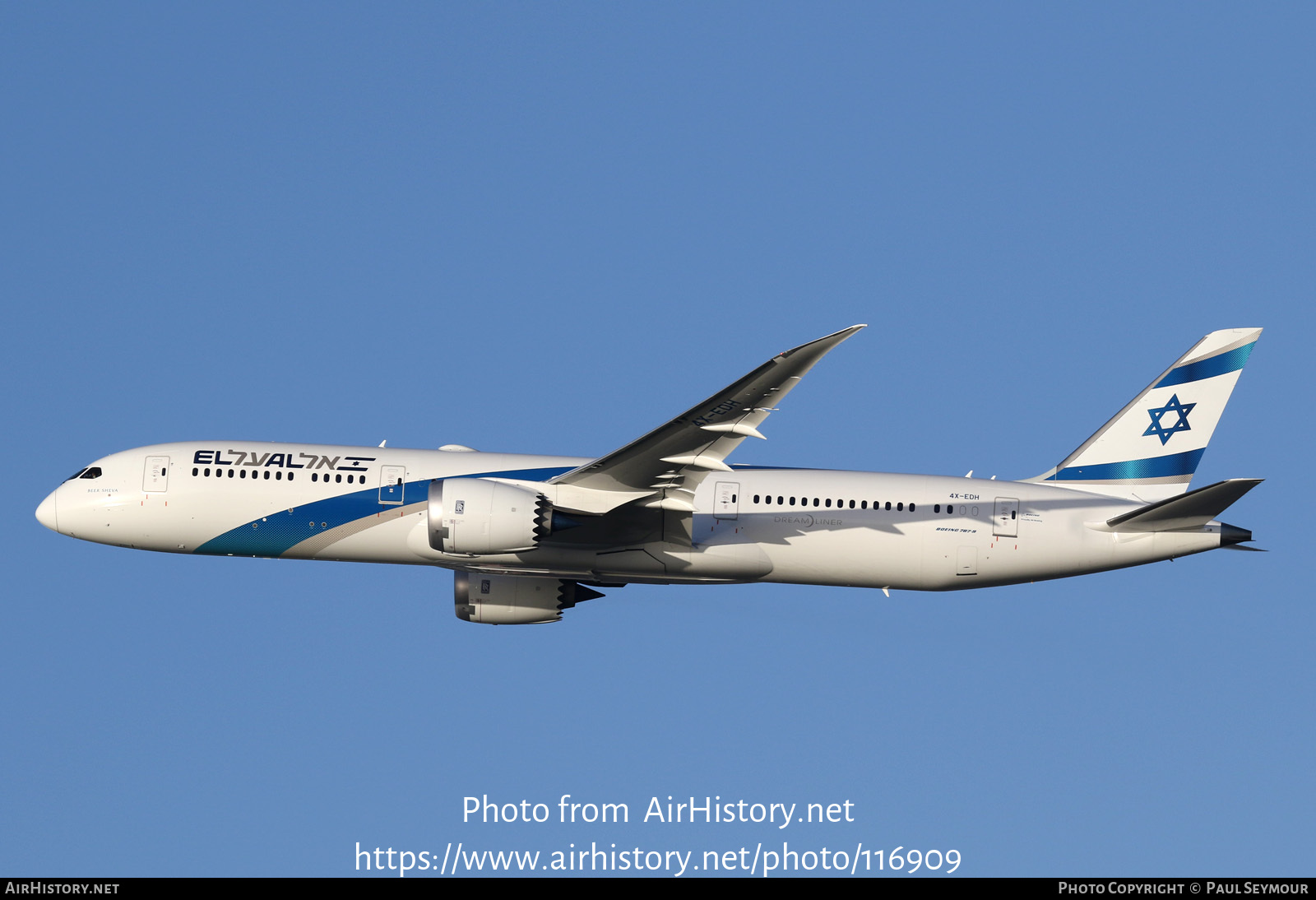 Aircraft Photo of 4X-EDH | Boeing 787-9 Dreamliner | El Al Israel Airlines | AirHistory.net #116909