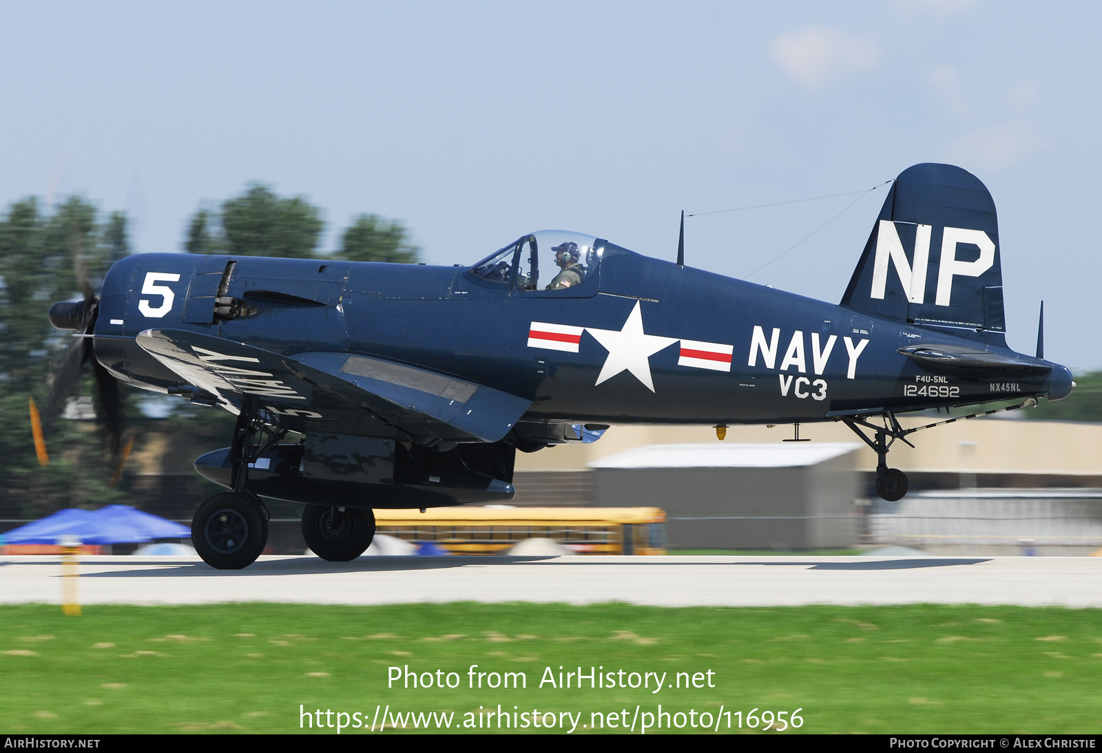 Aircraft Photo Of N45NL / NX45NL / 124692 | Vought F4U-5NL Corsair ...