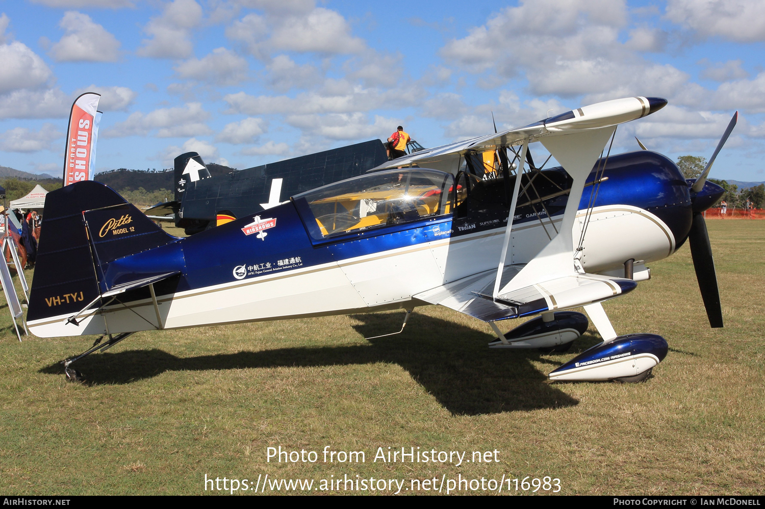 Aircraft Photo of VH-TYJ | Pitts 12 | AirHistory.net #116983