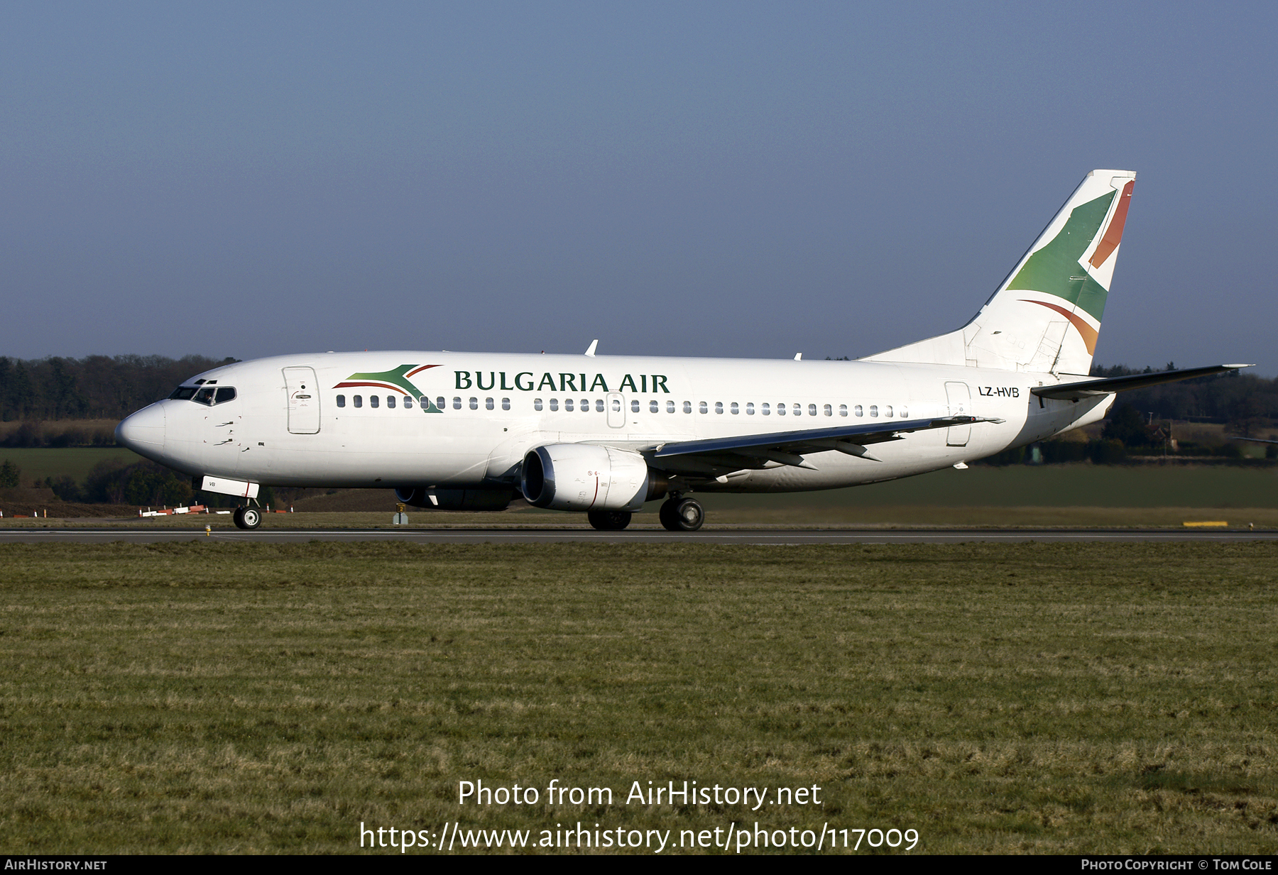 Aircraft Photo of LZ-HVB | Boeing 737-3S1 | Bulgaria Air | AirHistory.net #117009