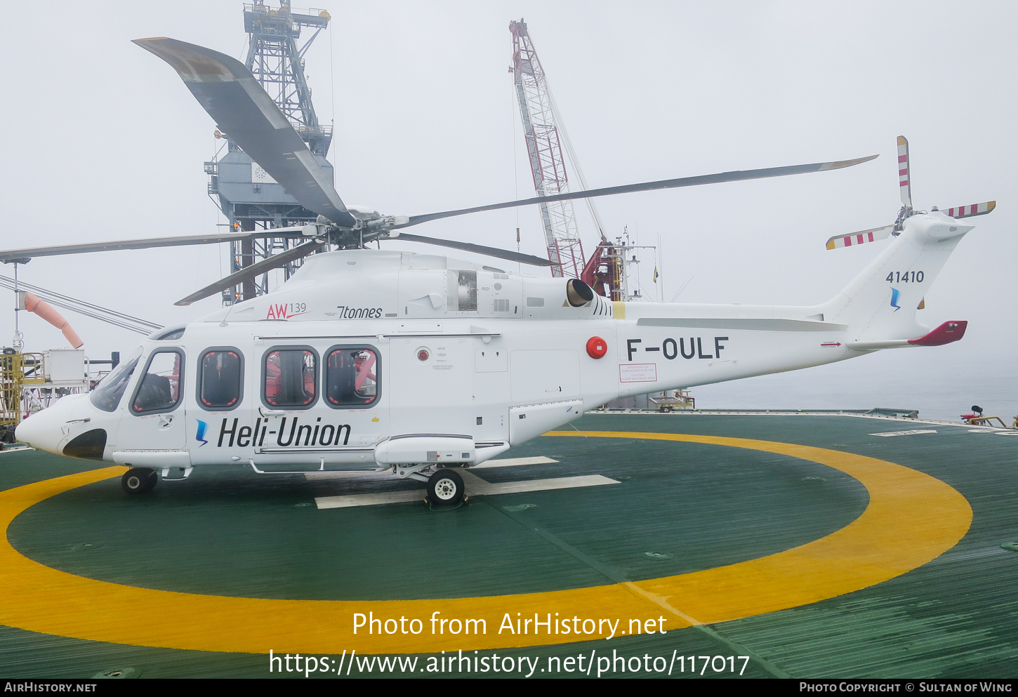 Aircraft Photo of F-OULF | AgustaWestland AW-139 | Héli-Union | AirHistory.net #117017