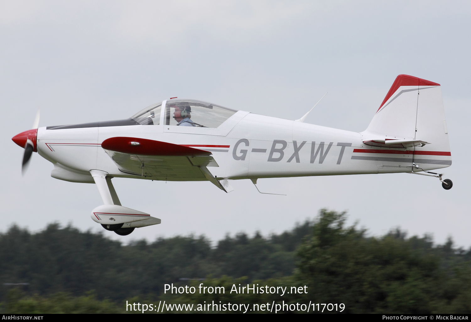 Aircraft Photo of G-BXWT | Van's RV-6 | AirHistory.net #117019