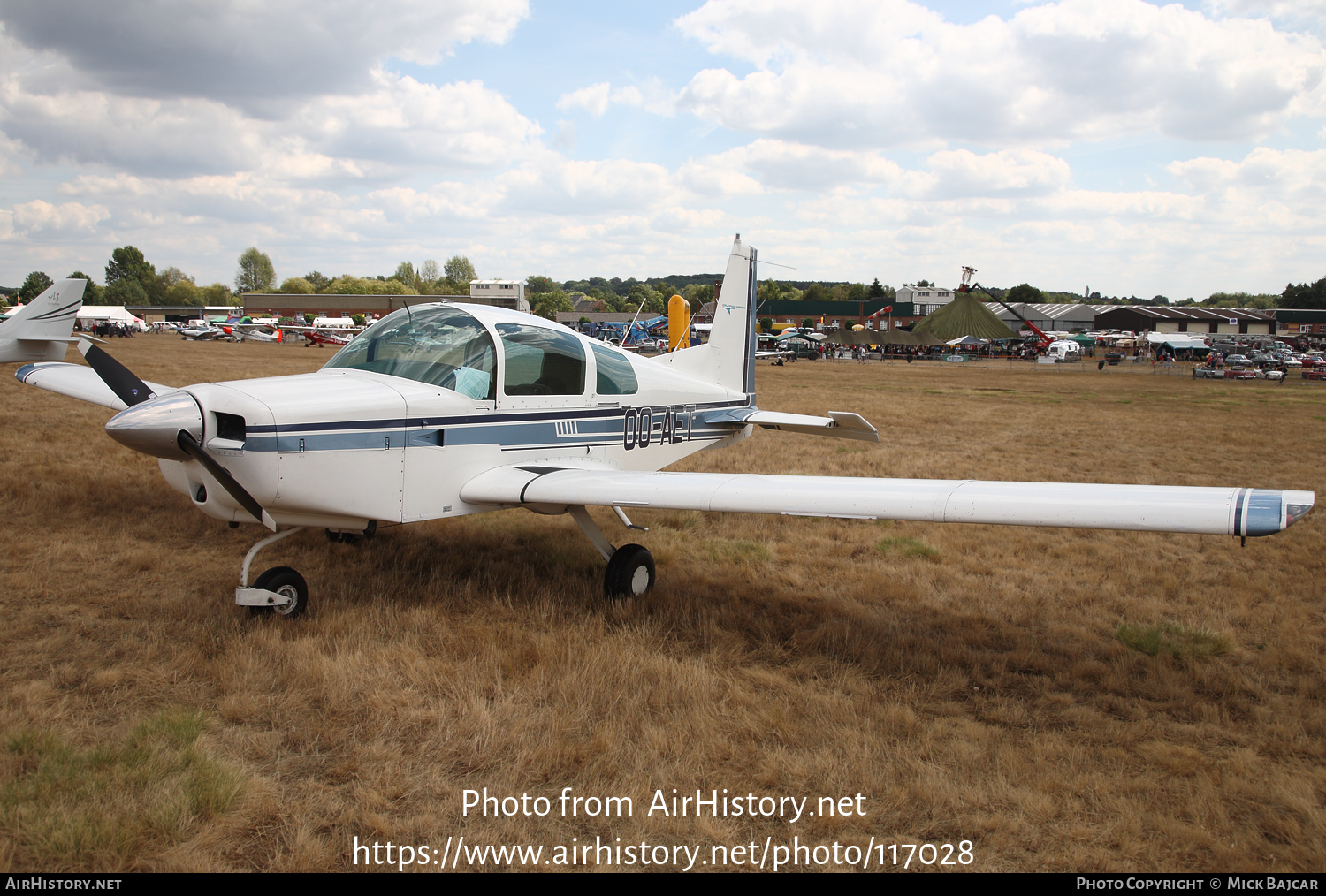 Aircraft Photo of OO-AET | Grumman American AA-5 Traveler | AirHistory.net #117028