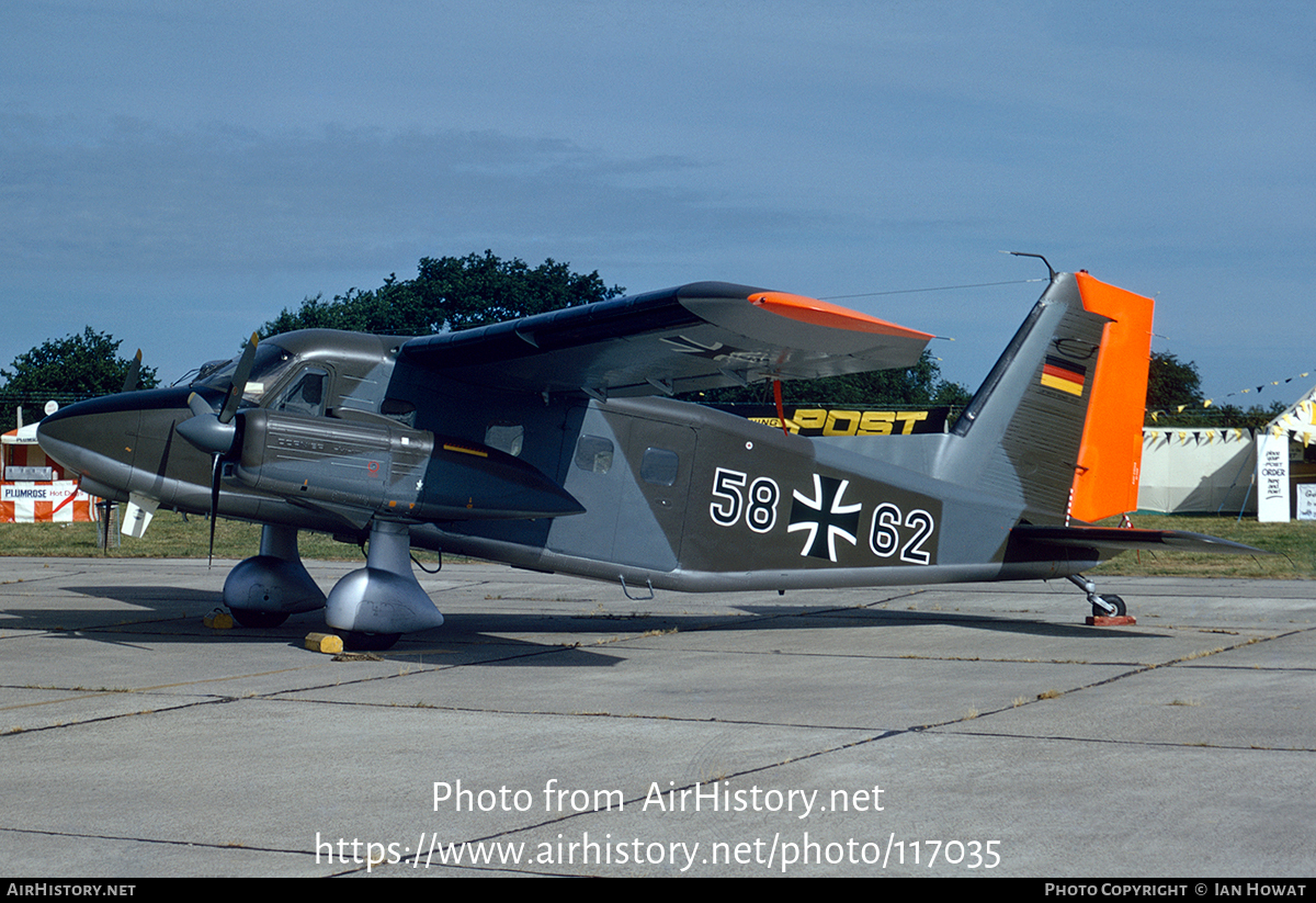 Aircraft Photo of 5862 | Dornier Do-28D-2 Skyservant | Germany - Air Force | AirHistory.net #117035