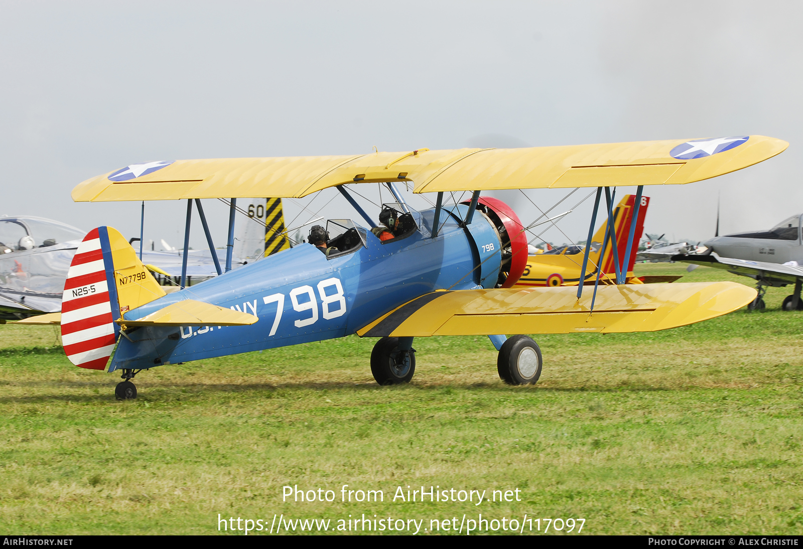 Aircraft Photo of N77798 | Boeing E75 Kaydet | USA - Navy | AirHistory.net #117097