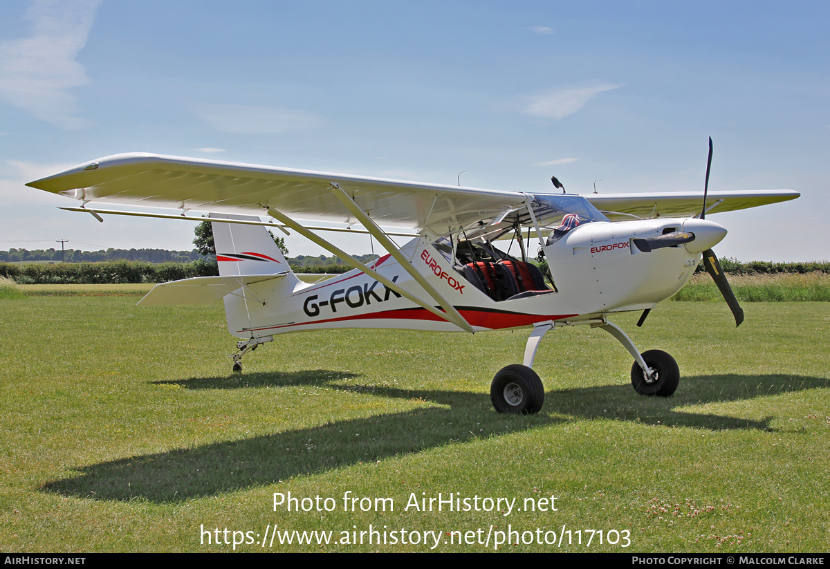 Aircraft Photo of G-FOKX | Aeropro Eurofox 912(S) | AirHistory.net #117103