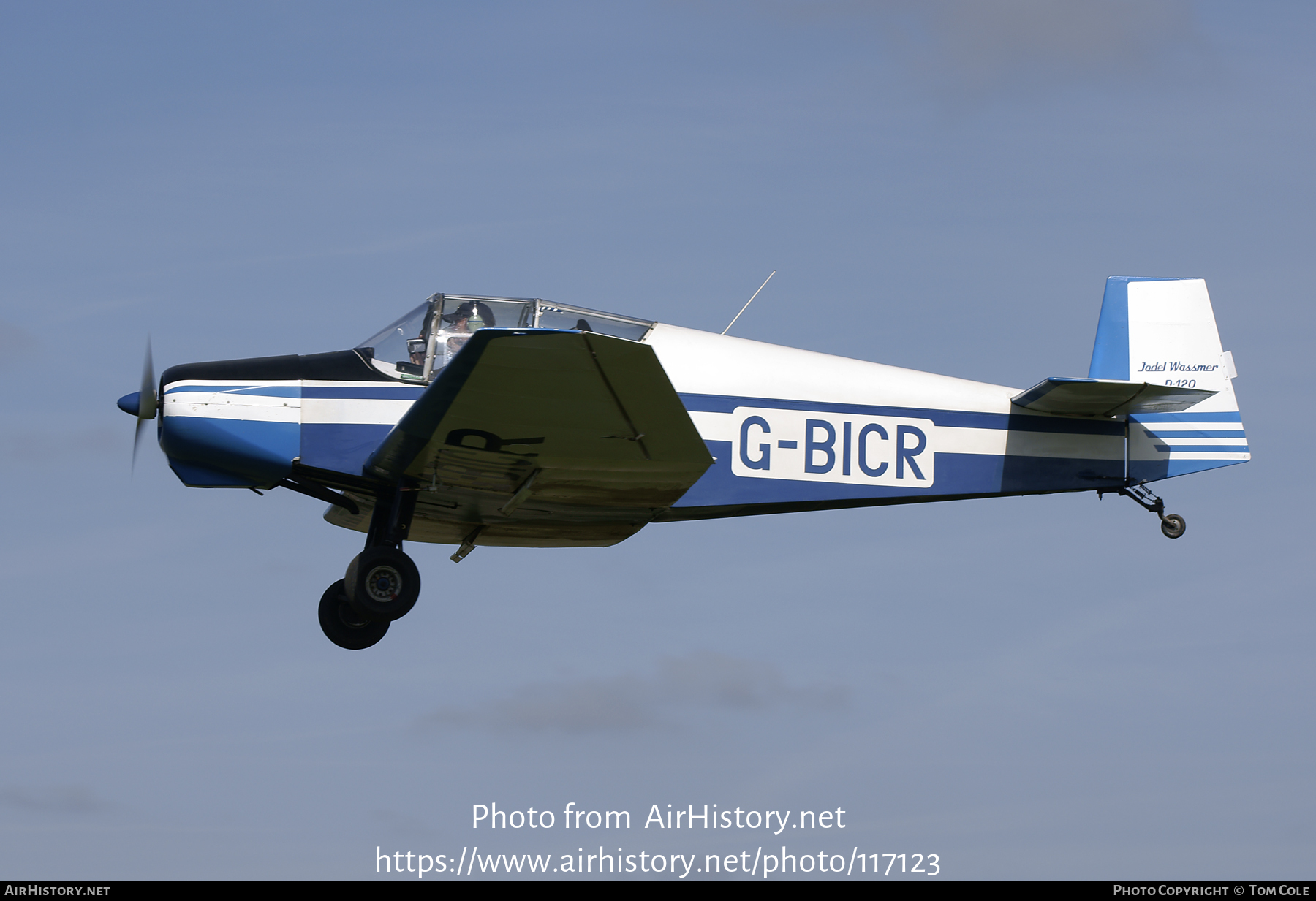 Aircraft Photo of G-BICR | Jodel D-120A Paris-Nice | AirHistory.net #117123