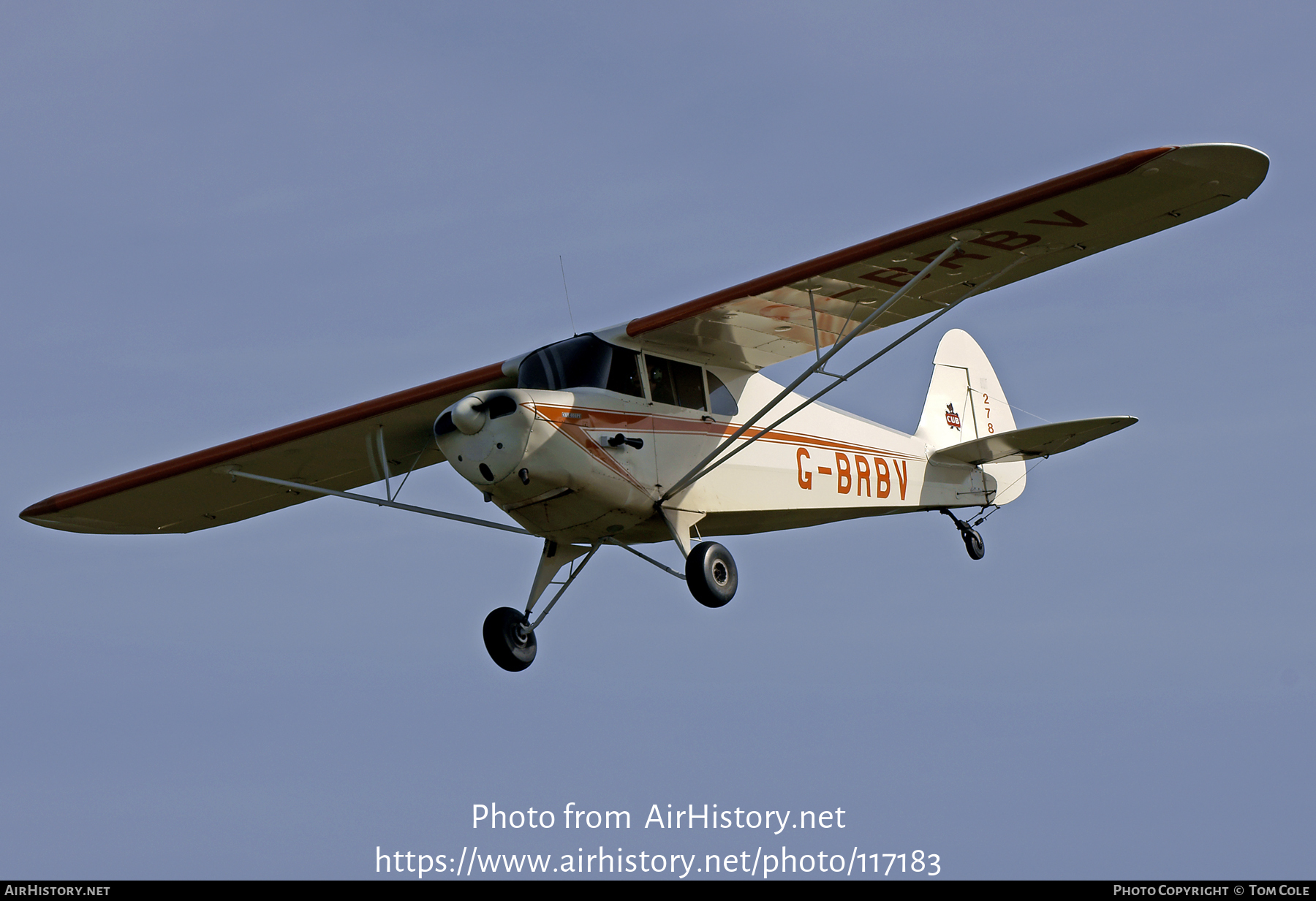 Aircraft Photo of G-BRBV | Piper J-4A Cub Coupe | AirHistory.net #117183