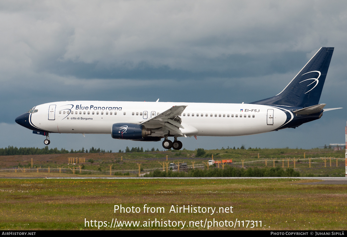 Aircraft Photo of EI-FSJ | Boeing 737-86N | Blue Panorama Airlines | AirHistory.net #117311