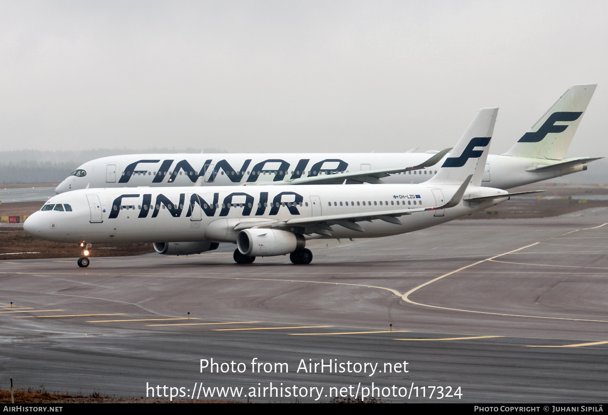 Aircraft Photo of OH-LZG | Airbus A321-231 | Finnair | AirHistory.net #117324