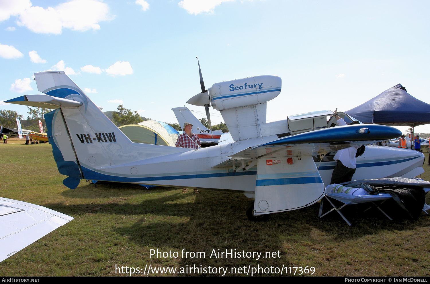 Aircraft Photo of VH-KIW | Lake LA-270 Seafury | AirHistory.net #117369