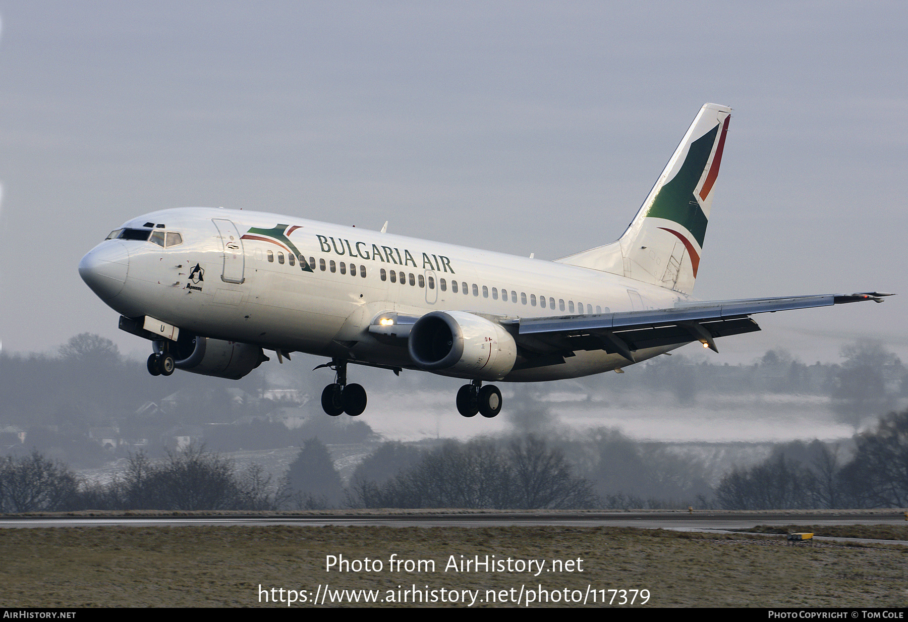 Aircraft Photo of LZ-BOU | Boeing 737-3L9 | Bulgaria Air | AirHistory.net #117379